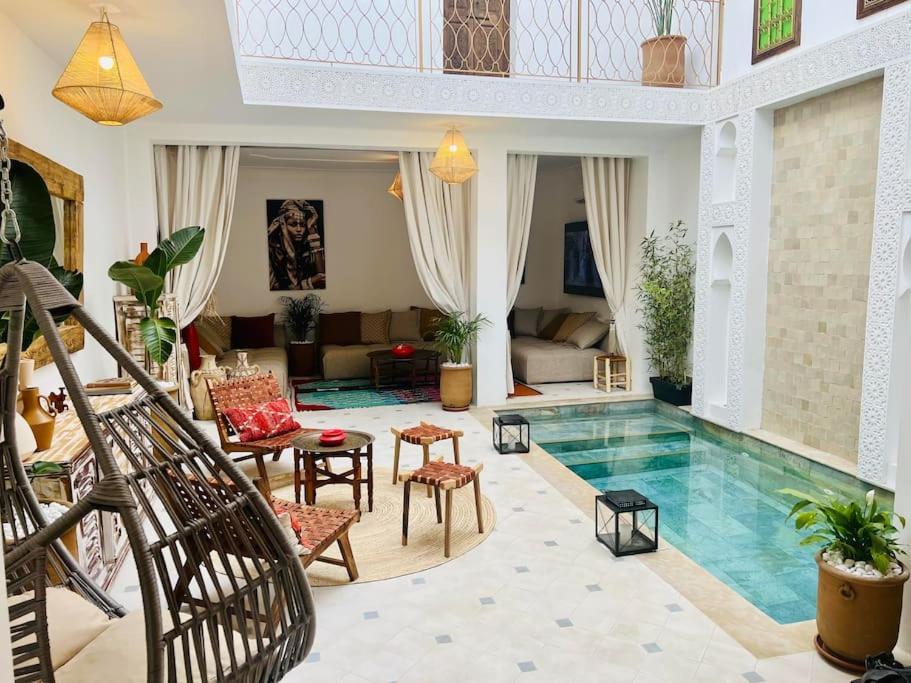 Villa Nejma Zina En Exclusivite Avec Petit-dejeuner Et Menage Inclus Marrakesh